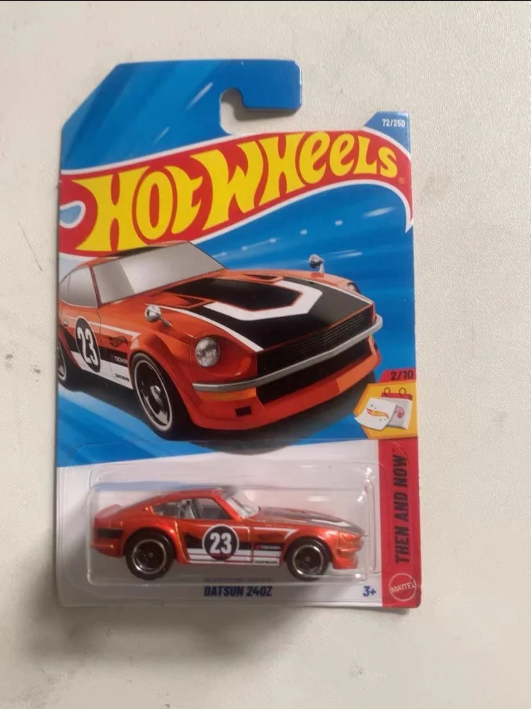 Hot Wheels Diecast Car Datsun 240Z 1:64 Scale Alloy Vehicle Model Collection Display Adult Hobby Collectible Gift for Fans