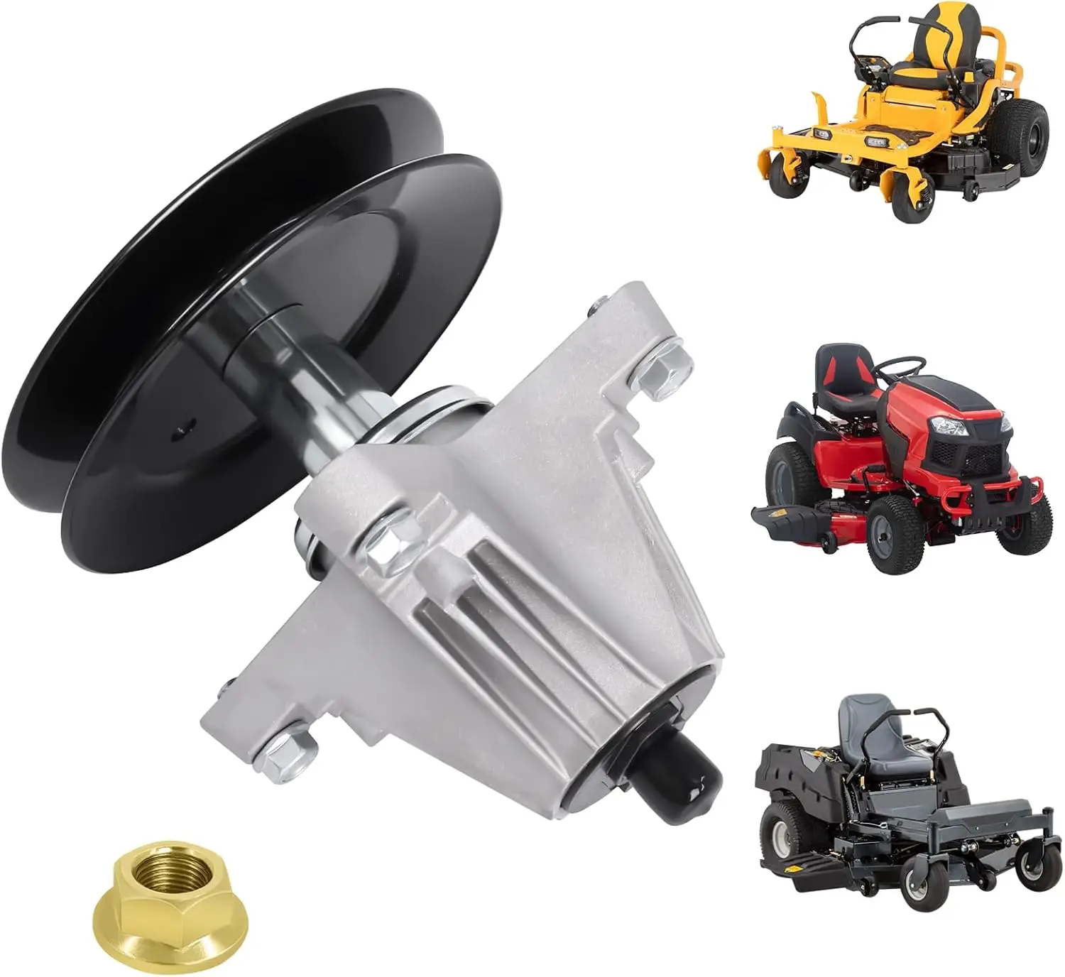 

618P09236 618-09236 Spindle Assembly Compatible with Cub C_adett MTD Craftsman Tr oy Bilt XT1-GT54 ZT1-54 T3200 Z5800