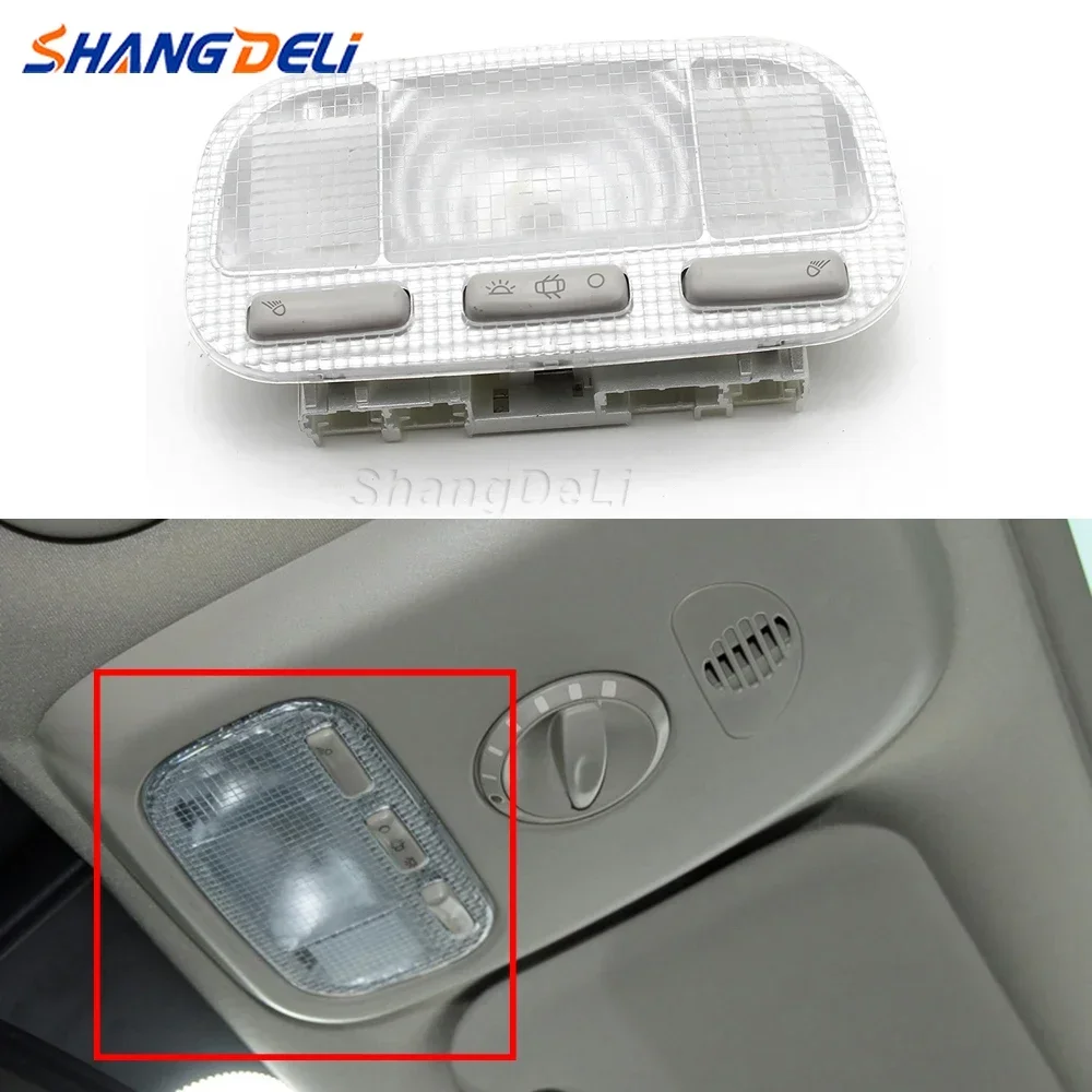 Car Reading Light Dome Light Interior Lamp 6362N2 6362Q2 6362Z5 for Peugeot 307 308 408 3008 301 for Citroen C3 C5