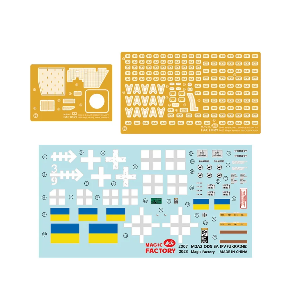 Magic Factory Assembly Model Kit MF-2007 M2A2 ODS-SA betPerform Gastronomie Véhicule 21e Version 1/35