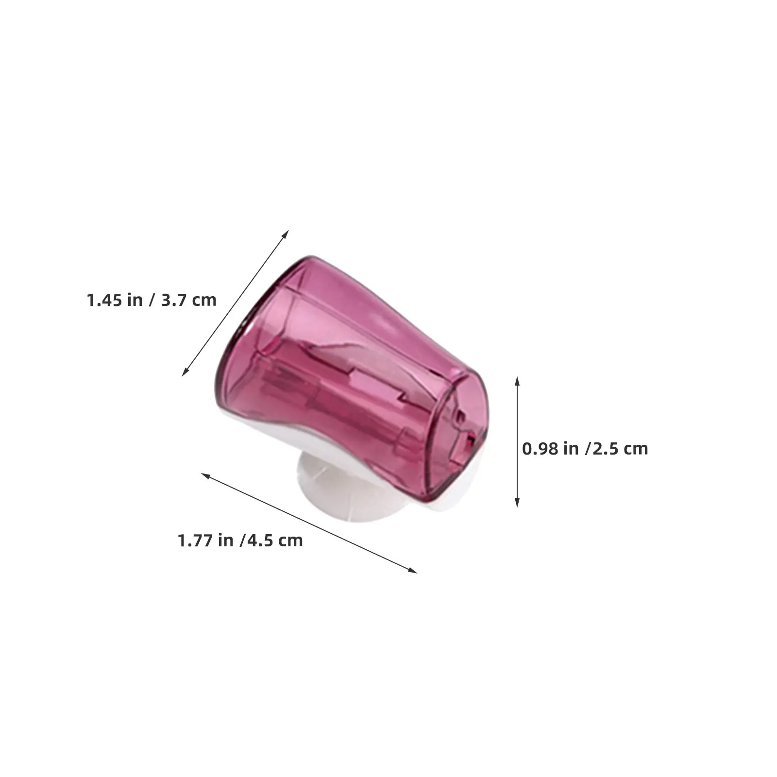 15Pcs Travel Toothbrush Caps for Travel Suction Mount Plastic Toothbrush Protector Cover Quick Dry Ventilation Hygienic Portable