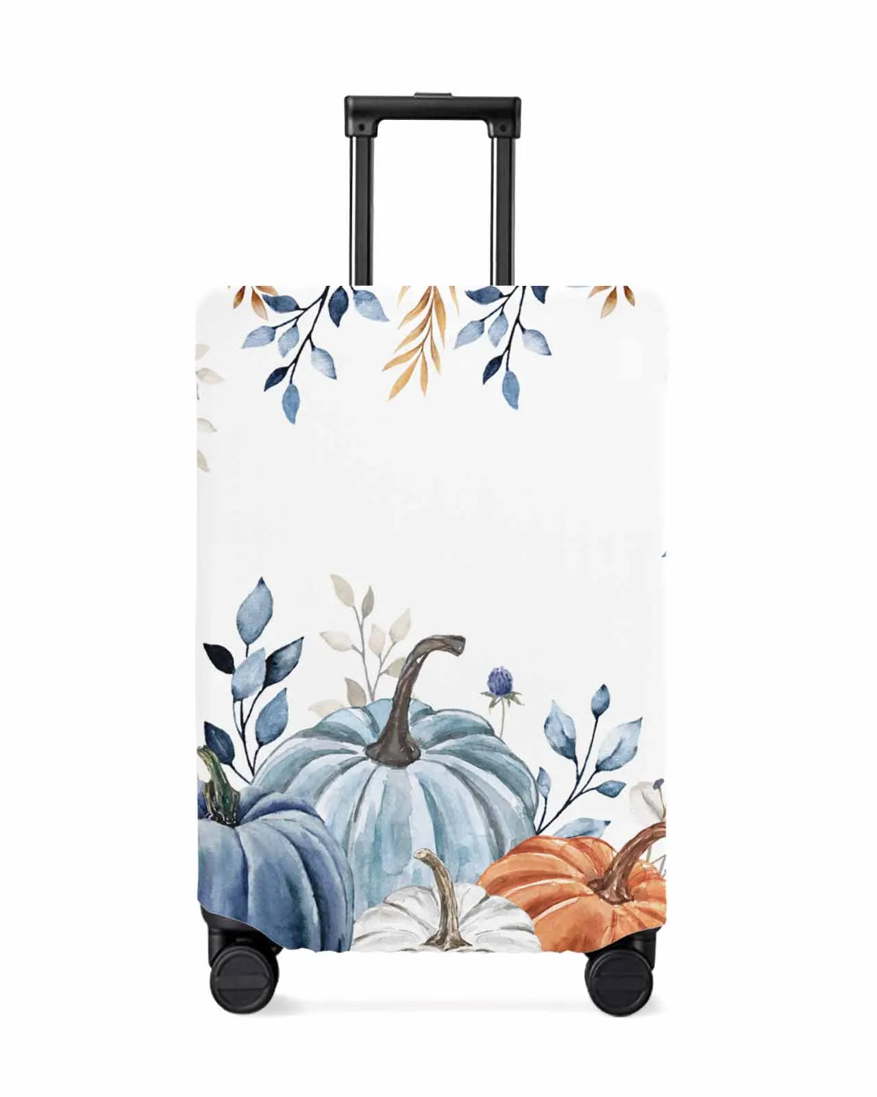 Thanksgiving Autumn Eucalyptus Protective Cover For Travel Accessories Suitcase Elastic Dust Case Protect Sleeve