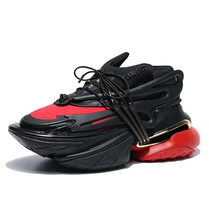 

2026 Original Brand Fashion Height Increase Sport And Leisure Shoe Designer Couples Outdoor Walking Shoe Thick Bottom Sport Shoe
