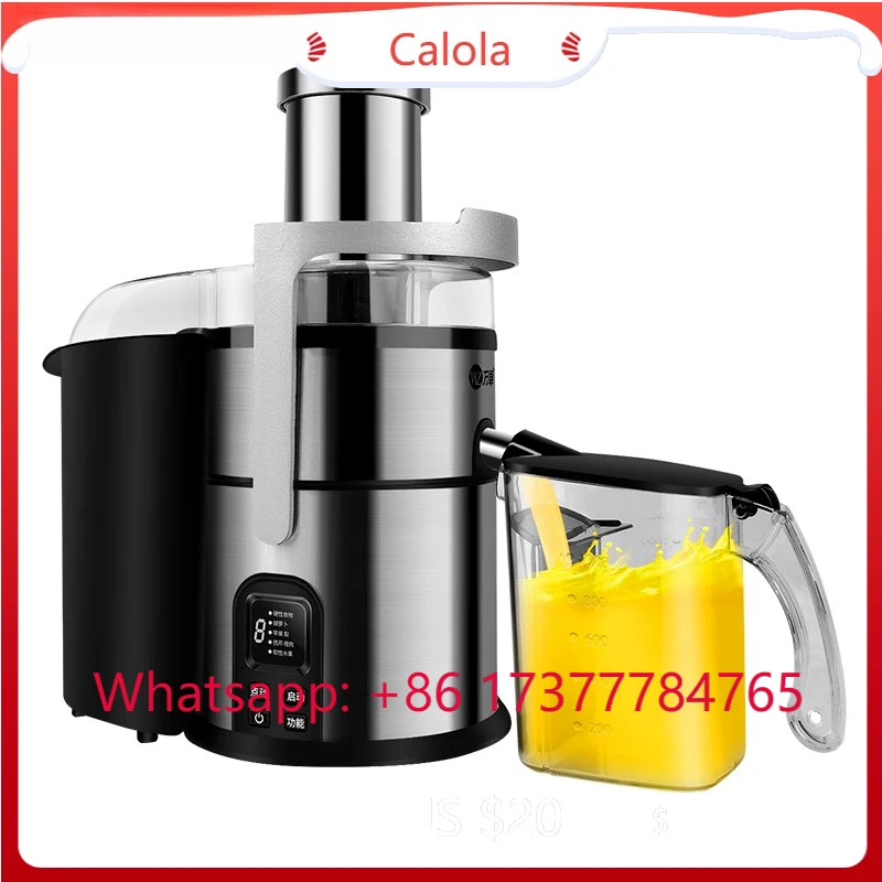 Home Restaurant Dual Use 220V 800W Commercial Stainless Steel Multifunction Electric Juicer Machine