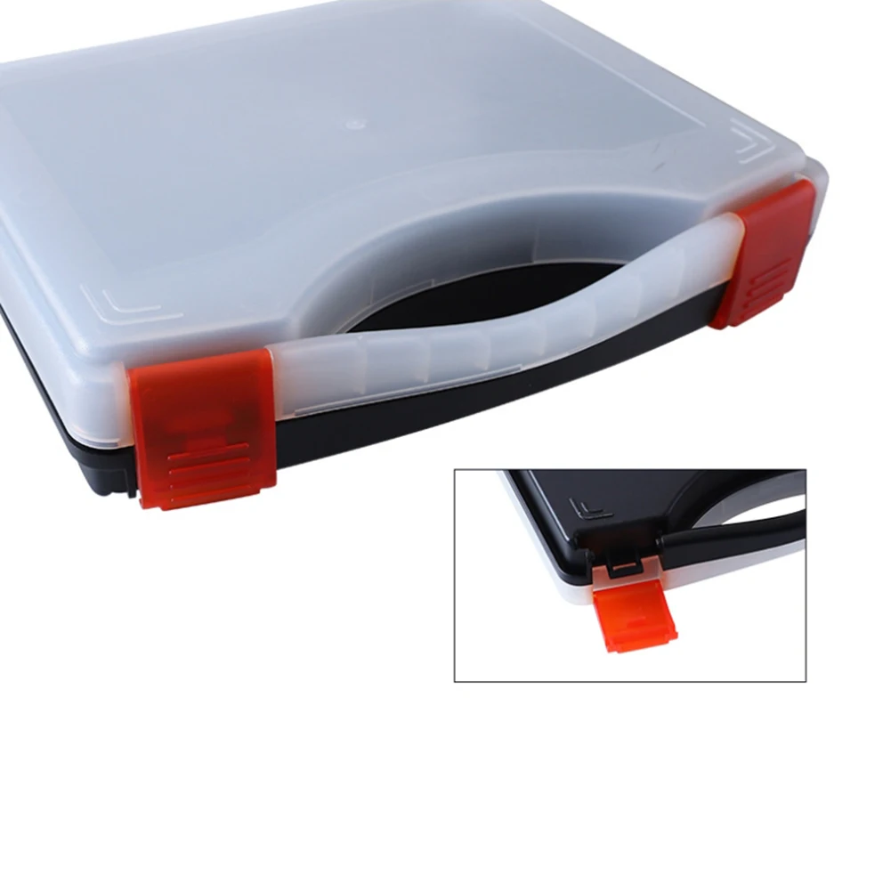 Parts Box Storage Case For DIY Projects Convenient Buckle For Easy Locking Easy Access To Tools Lightweight Design