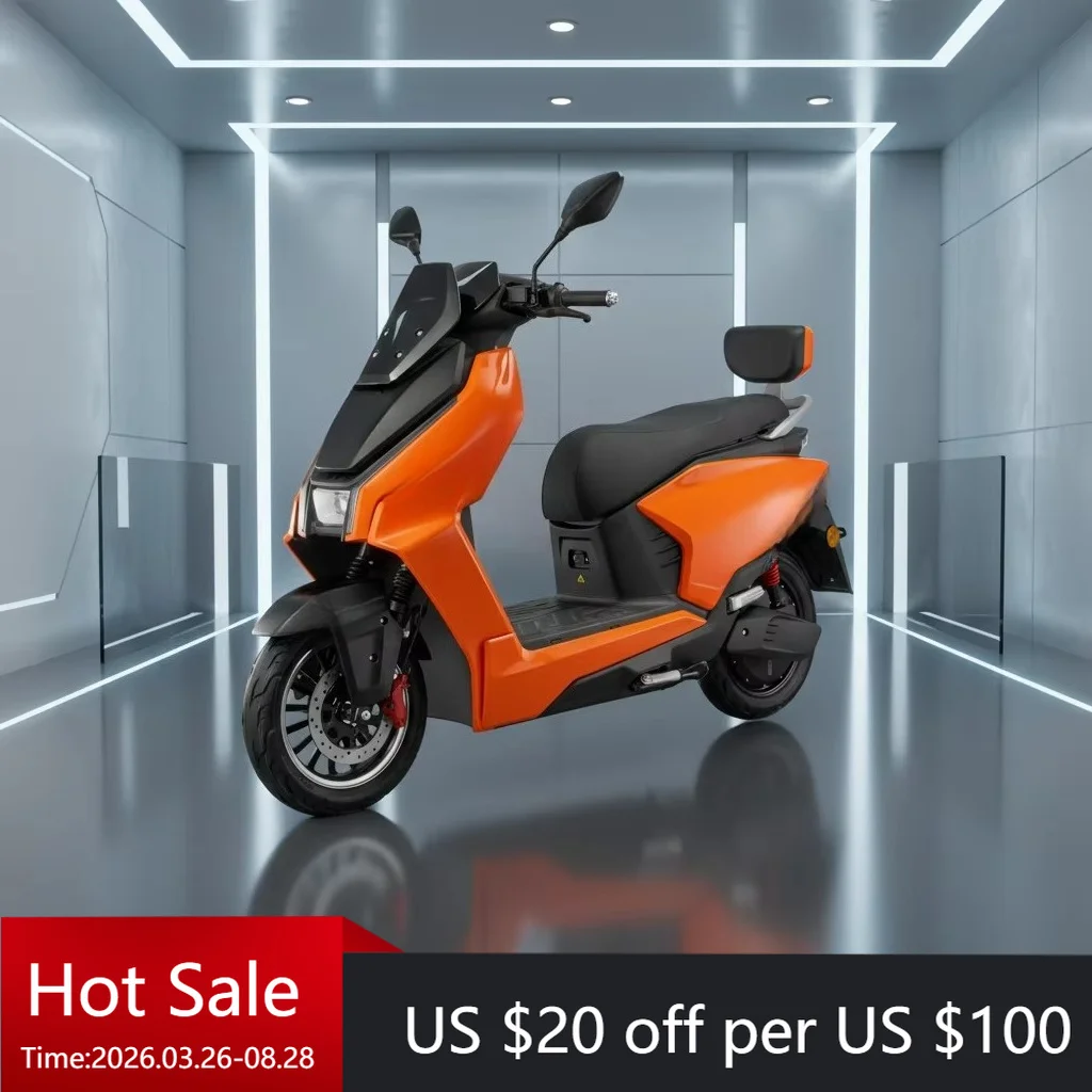 Tc New Electric Street Car Scooter Front Disc Brake 1200W Motor 45-100km Range, China Factory Chopper