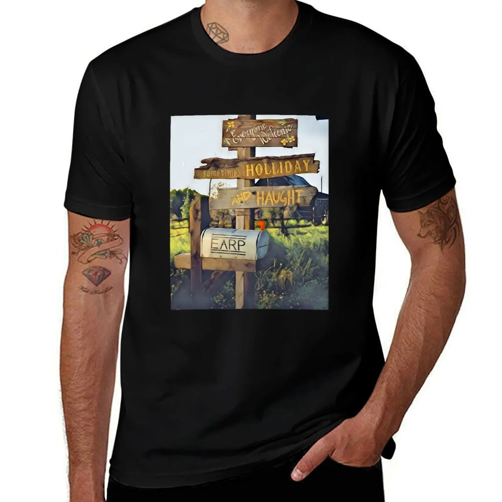 

Everyone Welcome Wynonna Earp T-Shirt Summer Print Short Sleeve Tee