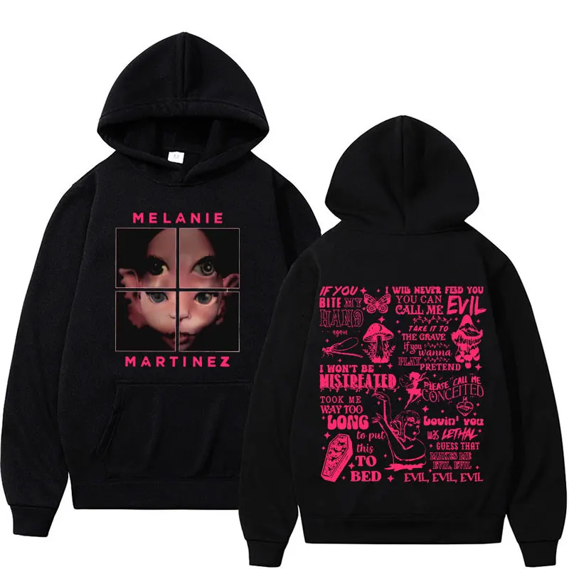 Melanie Martinez The Trilogy Tour Hoodies For Women's Clothing Vintage Fashion Aesthetic Hip Hop Casual Oversized Sweatshirt