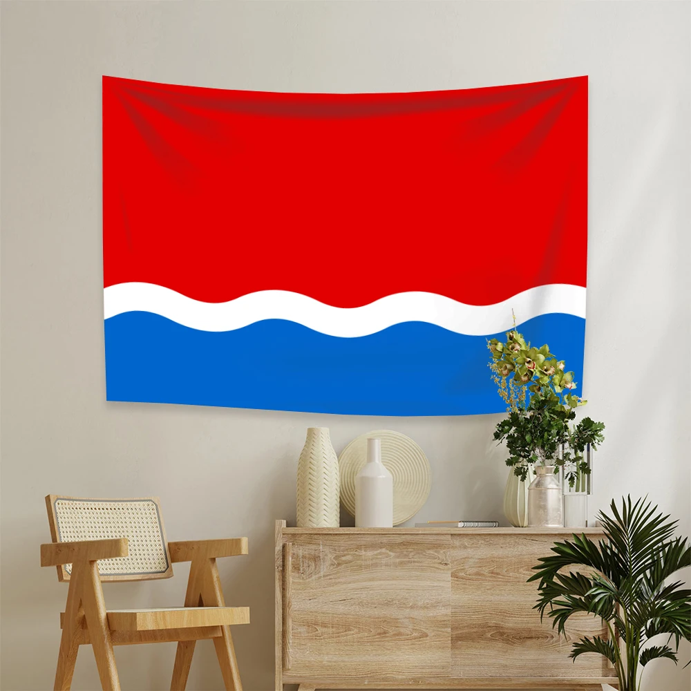 3x5 Ft Amur Oblast Flag Vivid Color an oblast of Russian Federation National Flags Polyester with Brass Grommets