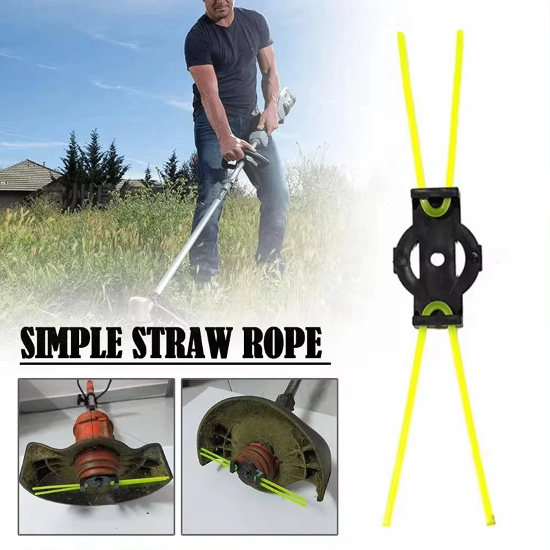 Universal Lawn Mower Mowing Rope Mowing Header Brush Cutter Weeding Header No Need To Disassemble Wear-Resistant