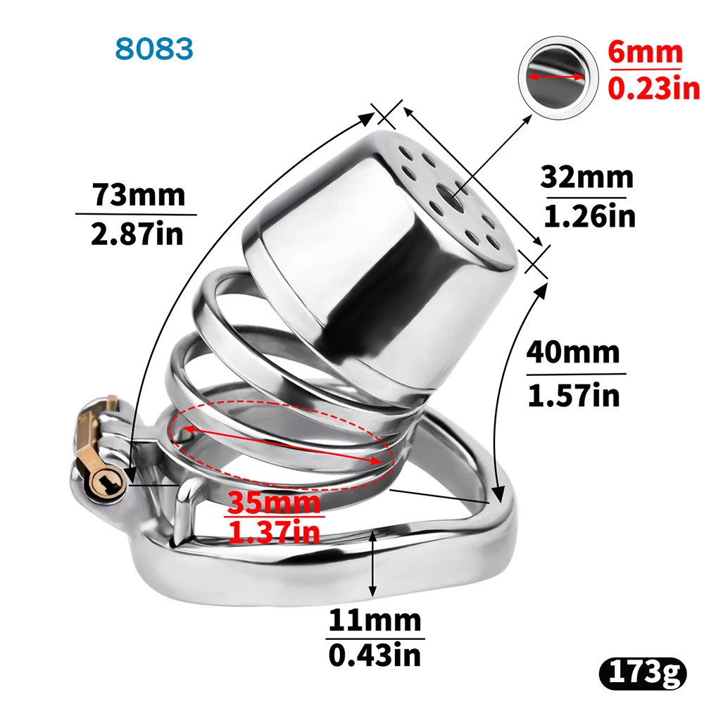 FRKO الرش شقة الرجال العفة قفص قوس القضيب الدائري قفل الديك مكافحة الهروب التدريب BDSM المثيرة لوازم Sextoy السفينة من الولايات المتحدة الأمريكية #5