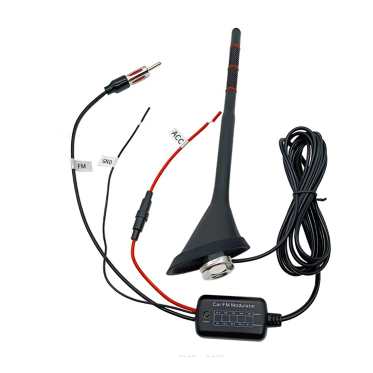 Car DAB+GPS+FM Antenna Car Active Radio Antenna with Bluetooth Modulator Waterproof Dustproof Universal