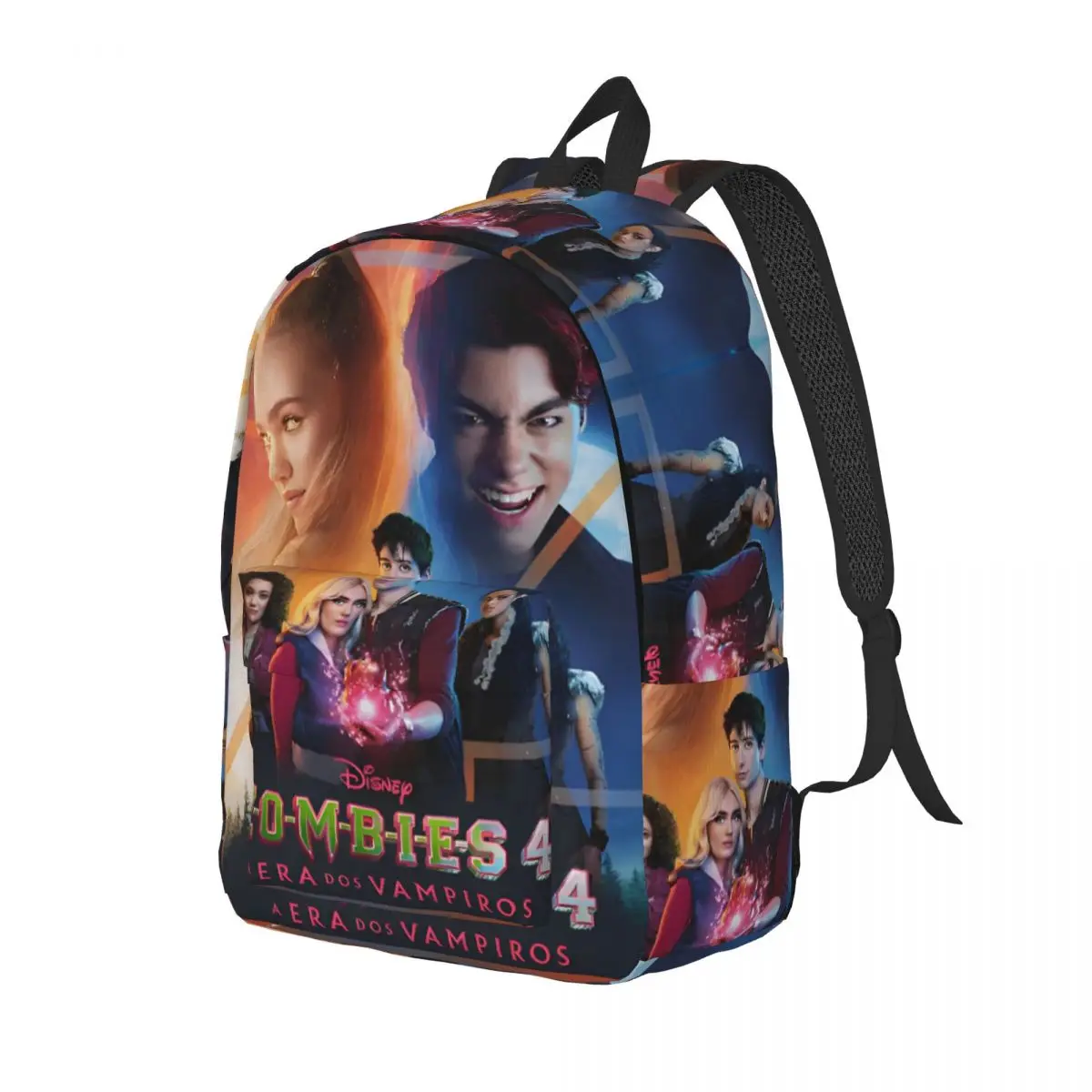 Zombies 4 Dawn Of The Vampires Zaino per adolescenti Studente sportivo Escursionismo Viaggi 2025 Zed Addison Zaino Borsa in tela per computer portatile