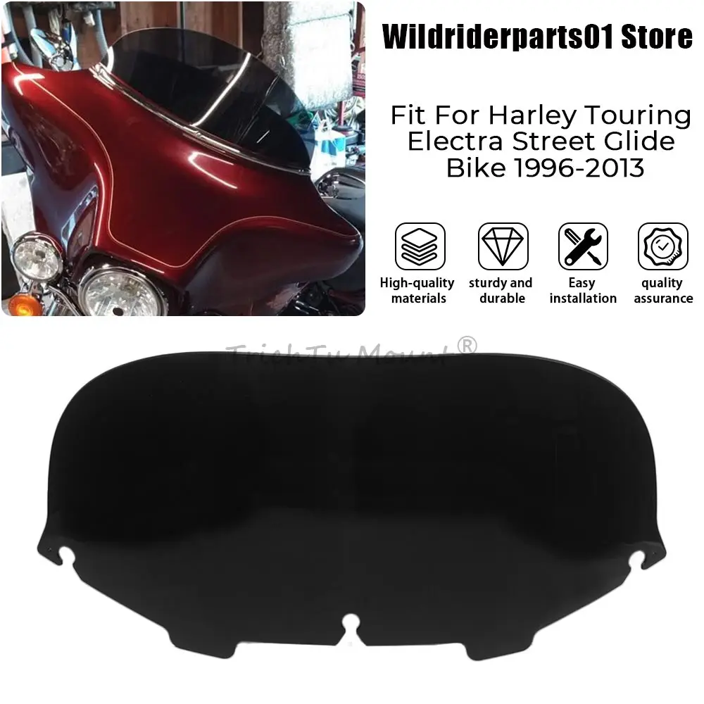

8 "аксессуары для мотоциклов, дефлектор ветрового стекла для Harley Touring Street Glide Electra Glide Classic FLHX FLHTC 1996-2013