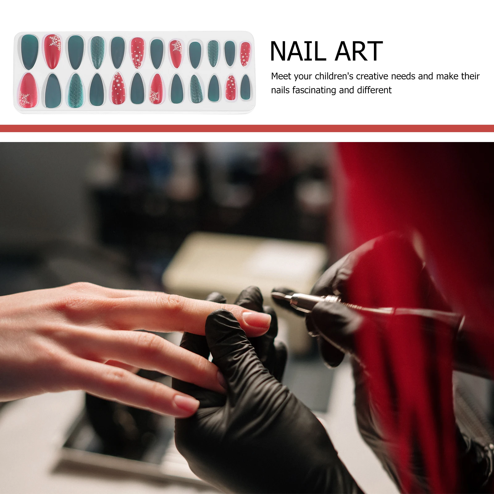 

1 комплект, рождественские маникюрные наклейки для девочек, рождественские художественные наклейки, праздничные украшения, нашивки с Санта-Клаусом и снежинками, сделай сам, дизайн ногтей