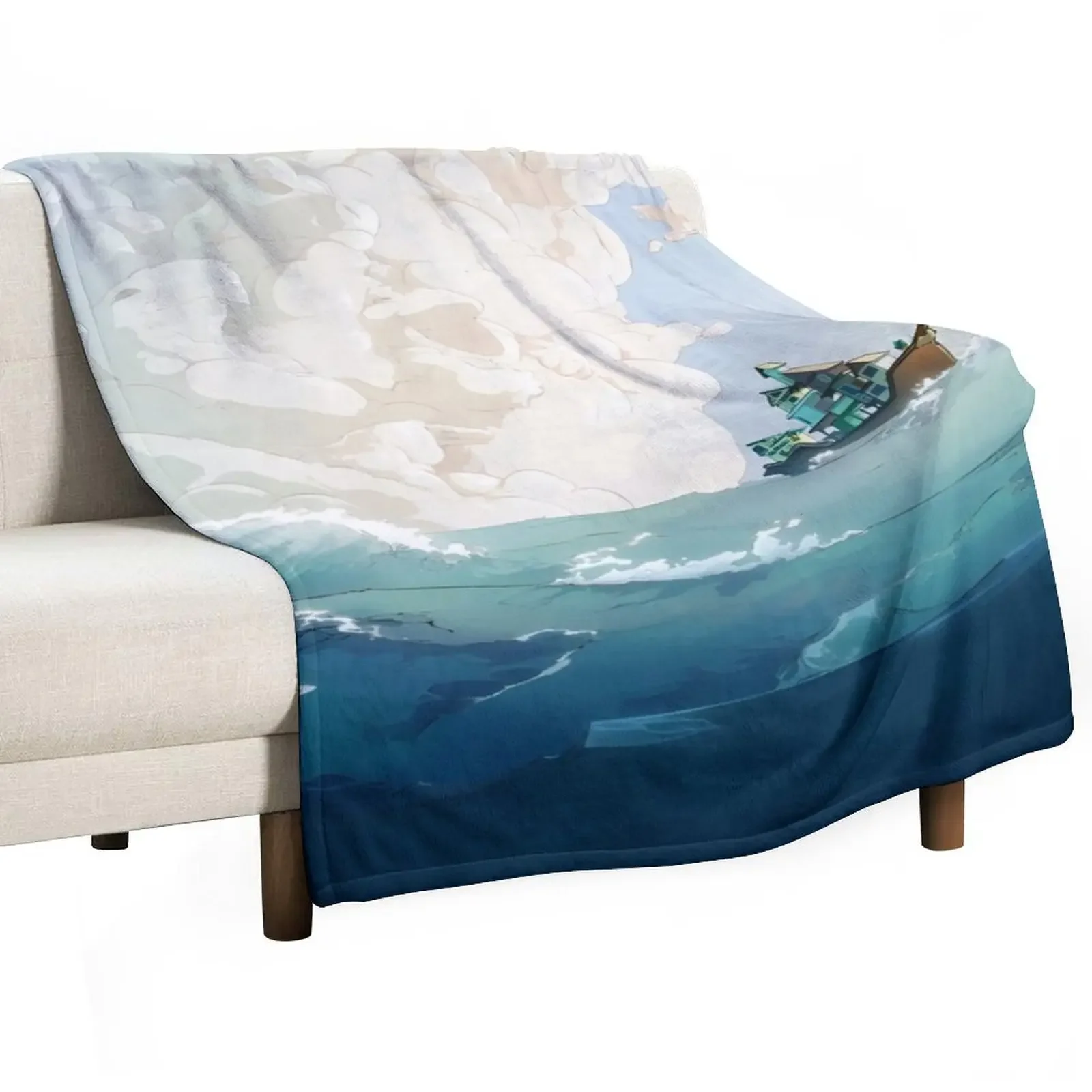 Spiritfarer - Cover Image Throw Blanket Decorative Sofa decorative Blankets