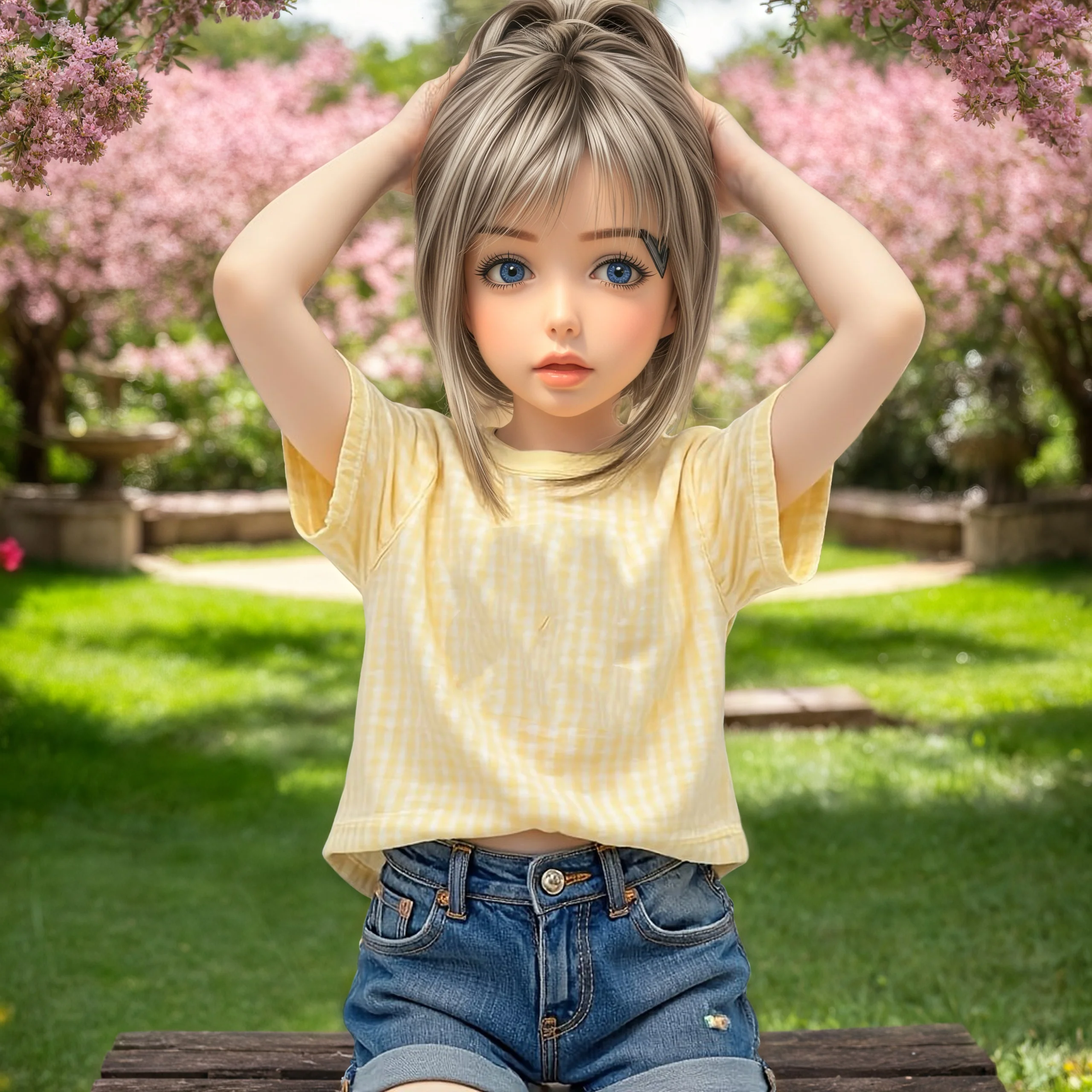 

40 in TPE doll, Full Body,sturdy bones, versatile poses, exquisite makeup, delicate skin, suitable for photography, parties