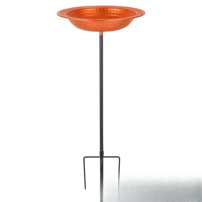 Bird feeder Multifunctional hanging bird bathtub Copper basin Plug-in outdoor garden Garden decoration New