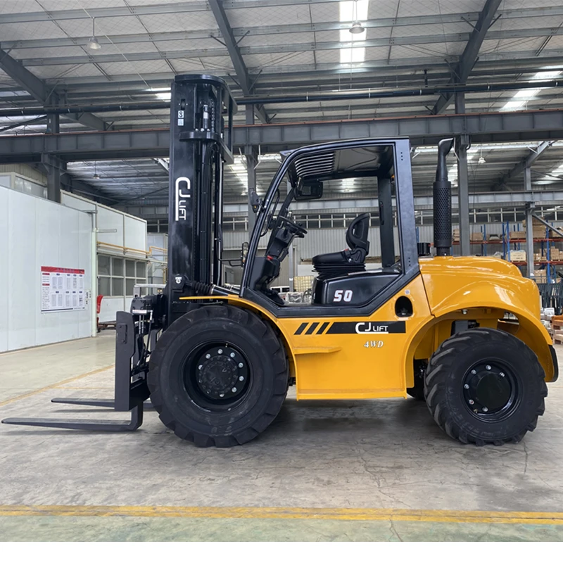 hot sale 4WD All Terrain Forklift 4x4 off-Road forklift 5ton 3.5ton Rough Terrain Forklift