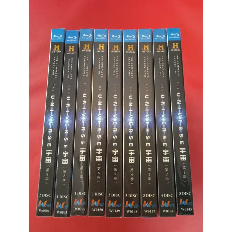 Blu-ray History Channel Universe Season 1 to 9 Collector's Edition Box Set