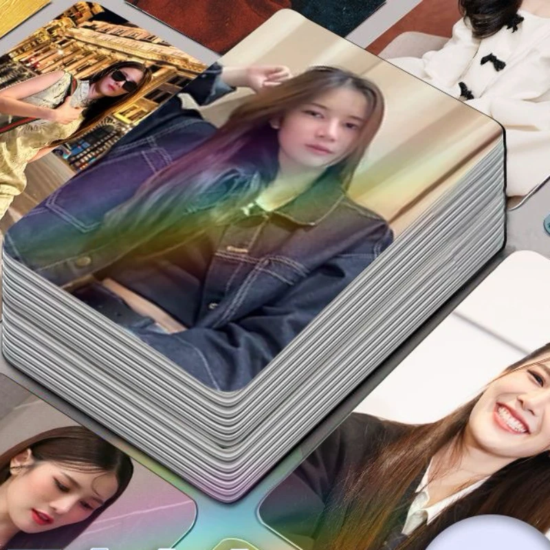 30/50PC No Repeat AndaLookkaew AndaAnunta Lookkaew Thai TV Love Senior The Series Drama Stills Double-side Print 3 Inch Card