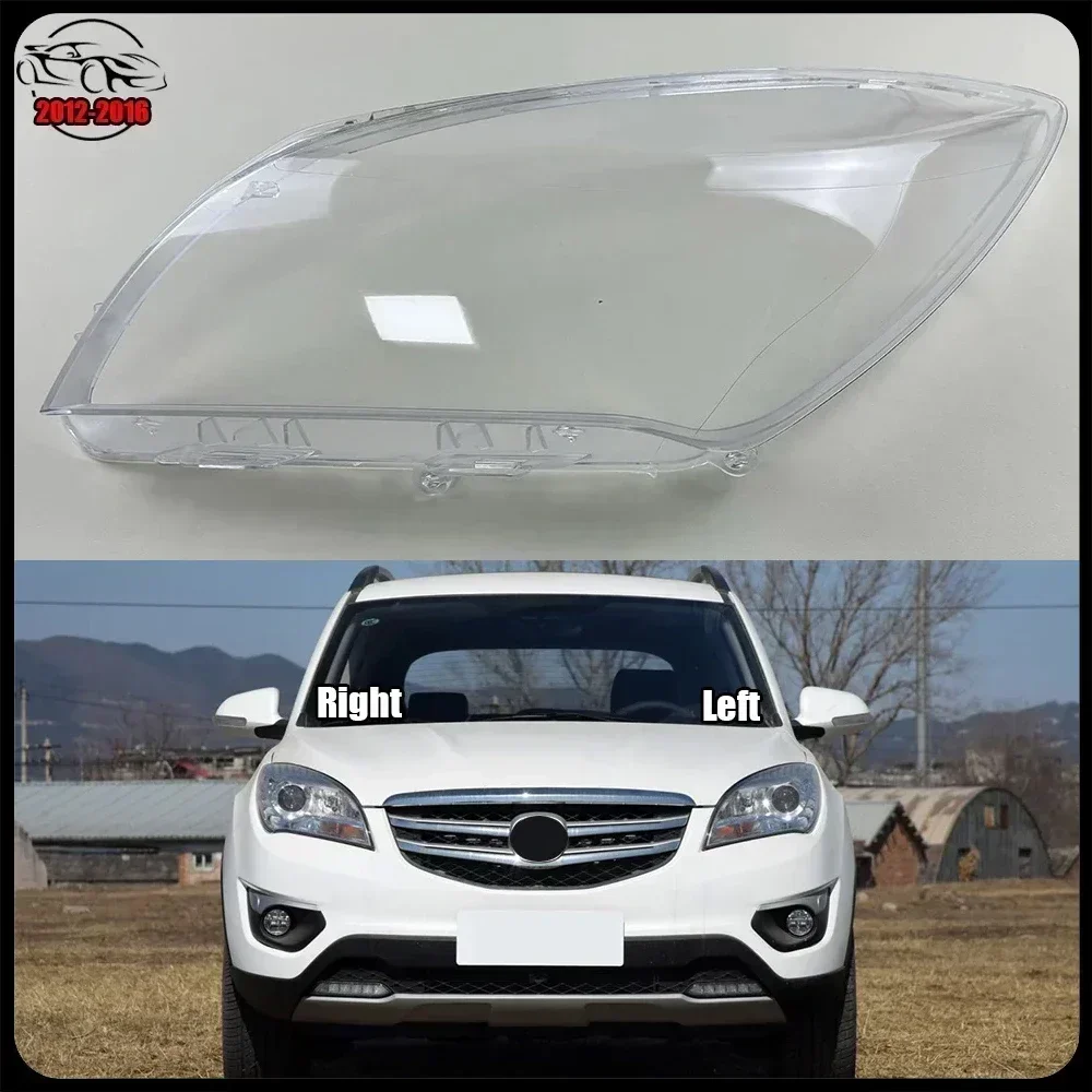 

For ChangAn CS35 2012-2016 Front Headlight Cover Transparent Shade Lamp Headlamp Shell Plexiglass Replace Original Lampshade