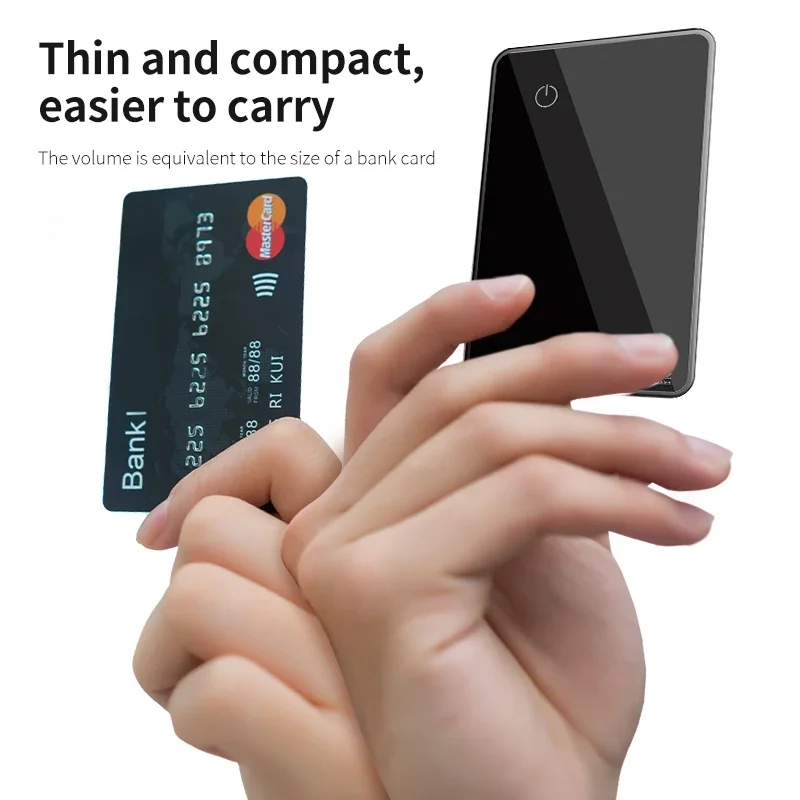 Card Find Credit Card Finder Item Locator Slim Tag AirTag Tracker Locator Wallet Key Tracker Globle Position Locator