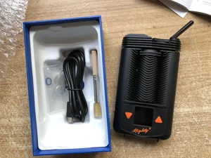 M + Plus Alat Penguap Herba Kering Kondutif / Konveksi Kontrol Suhu Portabel Pemanas Keramik TypeC Mighty+ Mod Kit Vape Herbal 8 vape kecil penjualan terbaik - №