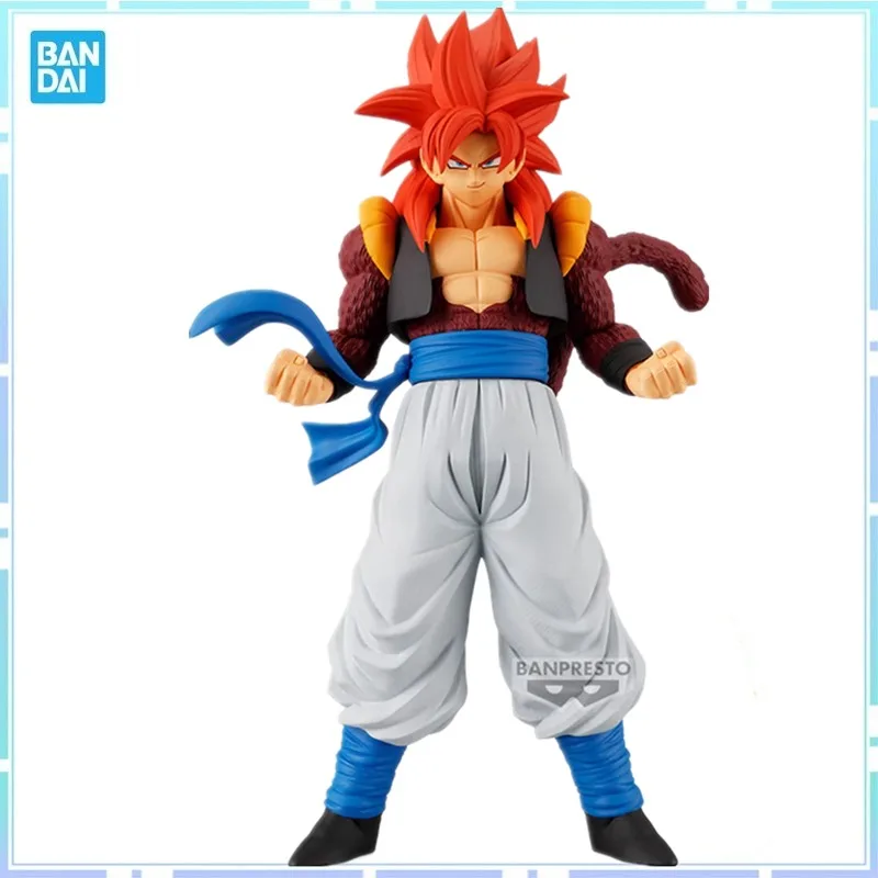 

Bandai Original Banpresto Anime Dragon Ball SOLID EDGE WORKS THE GT Super Gogeta PVC Action Figure Collectible Model Toy Gifts