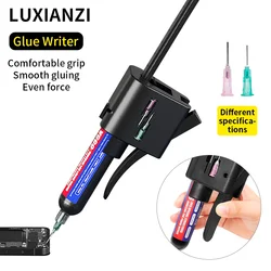 LUXIANZI Flux Booster Rod Solder Paste Needle Syringe Extruder For Solder Tin Paste Green Oil Booster Welding Repair Tools