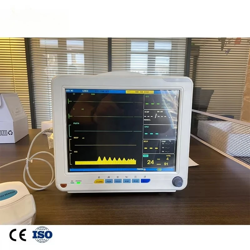 

Portable Vet Vital Signal 12.1inch Multi-parameter Patient Veterinary Multiparameter Patient