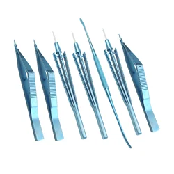 Titanium Luntz-Doick Trabeculectomy Punch Autoclavable  Vitreo-retinal Tweezer Ophthalmic Forceps Eye Instrument