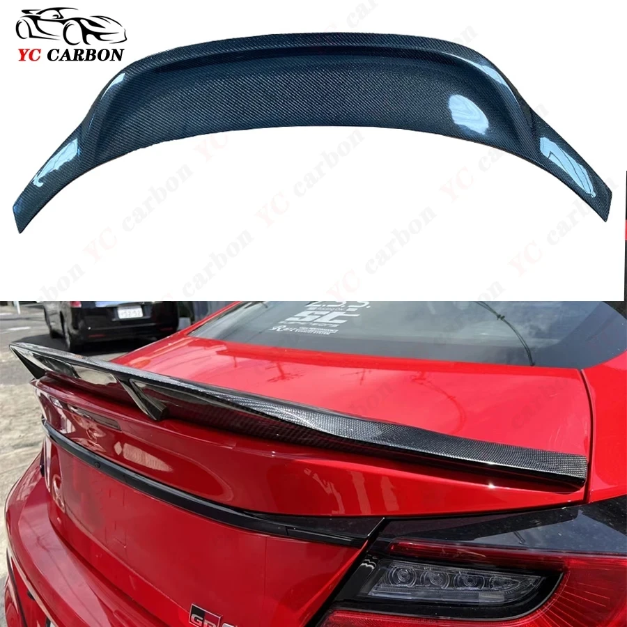 For Toyota GR86 Subaru BRZ 2020+ Carbon Fiber Spoiler Rear Tail fins Duckbill Car Wing Retrofit the rear wing Body Kit