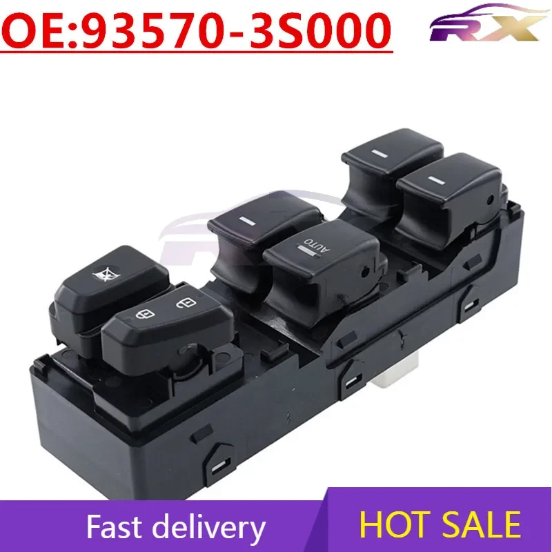 NEW:93570-3S000 Power Window Master Control Switch For Hyundai Sonata