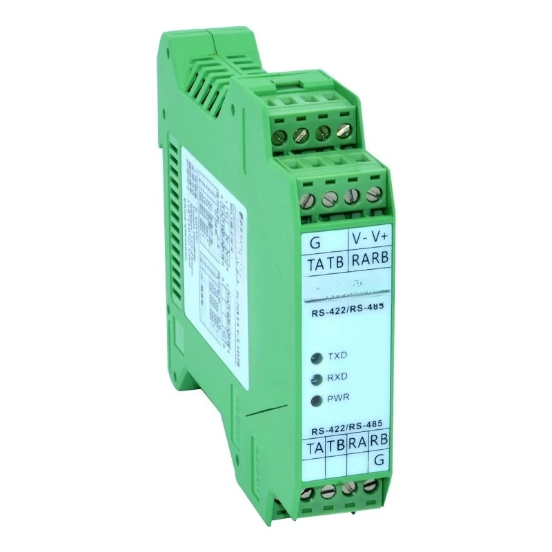 2-Way 485 Repeater Industrial Grade with Optoelectronic Isolation Lightning Protection 2-Port RS485 Amplifier Module 2 In 2 Out
