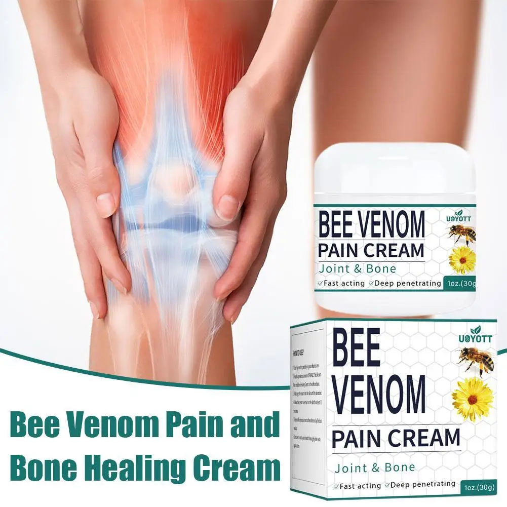 

30g Bee Knee Pain Relief Plaster Arthritis Ointment Bone Sprain Joint Arthritis Joint Analgesic Cream For Legs Hands Arms