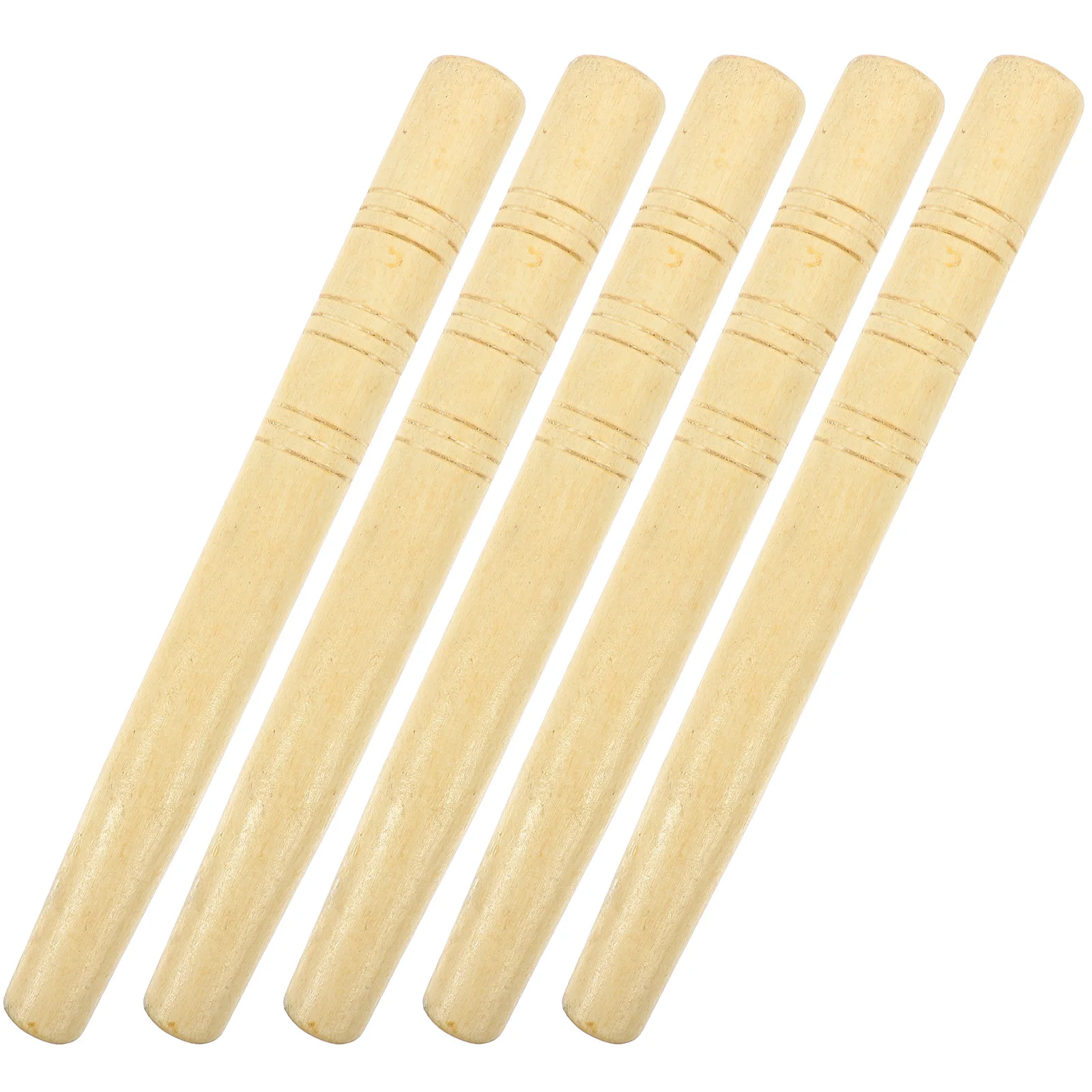 

5pcs Wooden H for Farm Garden Tools Shovel Axe Broom Ergonomic Durable Hardwood Hoe Replacement Home Daily Use