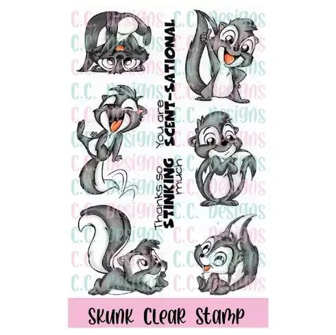 Affe Skunk Metall Schneiden Stirbt Schablone und Stempel für DIY Scrapbooking Fotoalbum Dekorative Präge DIY Papier Karten