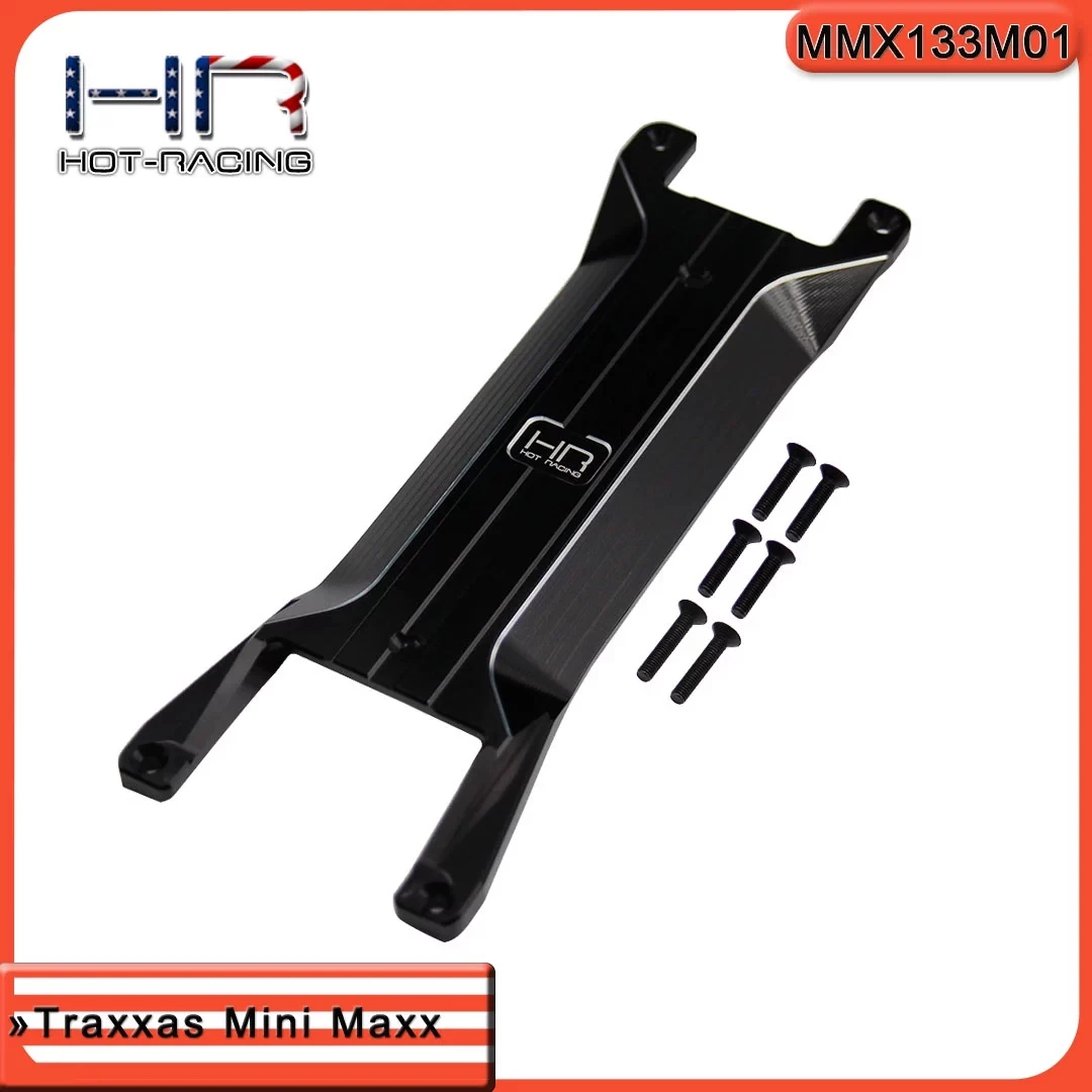 Hot Racing Option Upgrade Aluminum Lower Chassis Cover Plate For Traxxas Mini Maxx