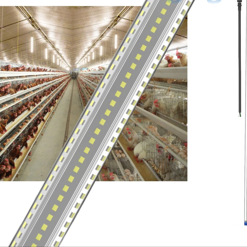 Vertical hanging LED tube 360 ° beam of light Angle adjustable waterproof lamp