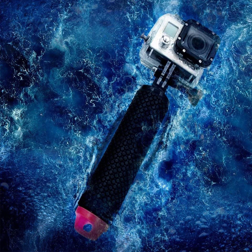 Water Floating Hand Grip Handle Mount Float asta di galleggiamento per Gopro Hero12 11 10 9 8 7 6 5 4 3 Xiaomi Yi 4K SJ4000 Action Camera