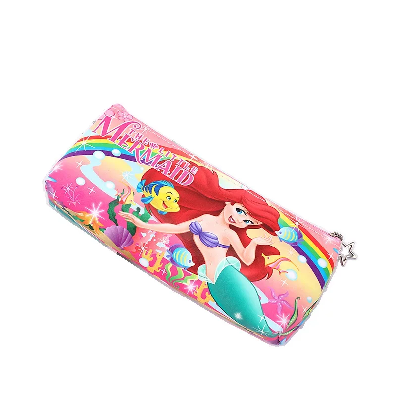 Disney cartoon mermaid coin bag neonate astuccio cancelleria ragazza carina borsa a mano regalo per bambini materiale scolastico