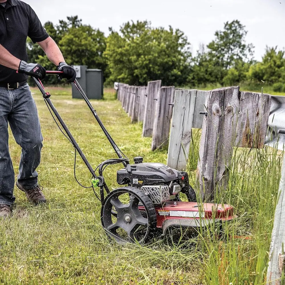 160cc 바이퍼 엔진 22인치 보행형 잔디깎이, 14인치 펑크 방지 타이어, 간편 설치, 조절 가능한 핸들