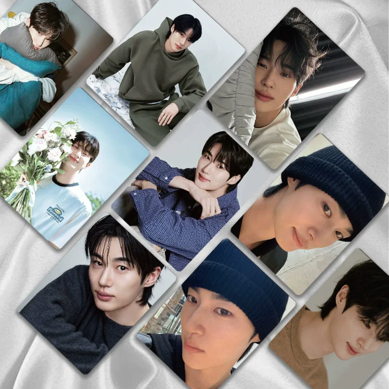 50PCS Byeon Wooseok Korean Star Holographic Photo Cards Set - Drama Loverly Runner Laser Lomo Card Cosplay Gift