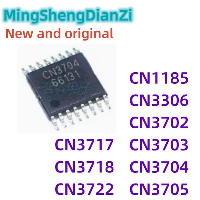 1Pcs cn1185 cn3306 cn3702 cn3703 cn3704 cn3705 cn3717 cn3718 CN3722-TSSOP16