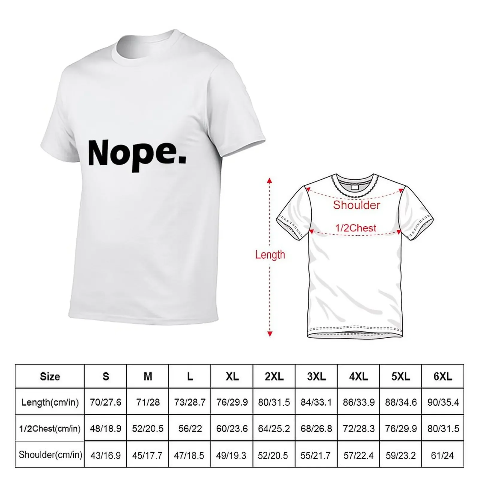 The word that denies absolutely everything. T-Shirt hippie clothes plus sizes shirts graphic t shirt men