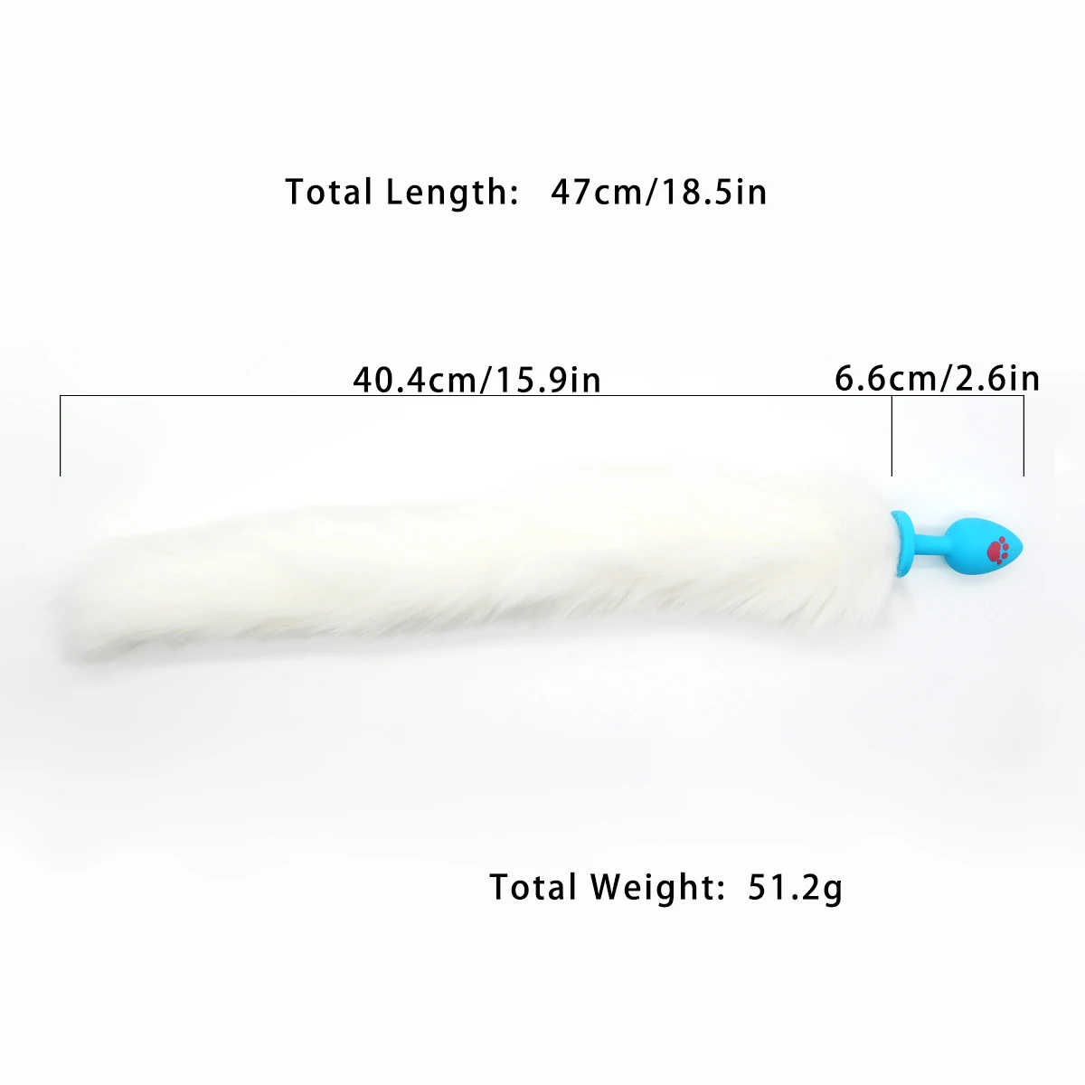 Silicone long blue