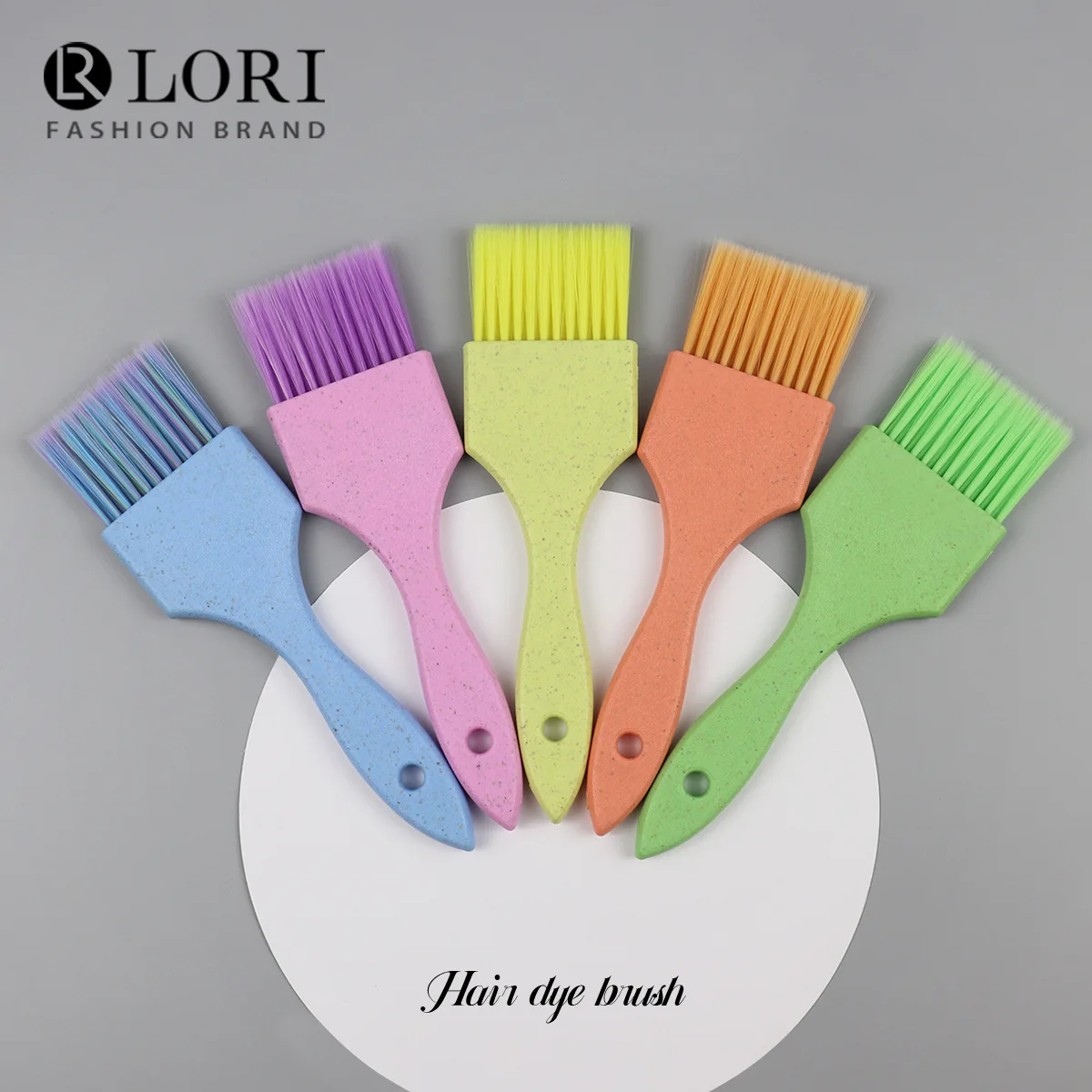 

Wheat Straw Hair Dyeing Brush Fashion Color Hair Paris Brush Salon Perm Dyeing Tools Wholesale Barber Shop Perm Dyeing Baked Oil