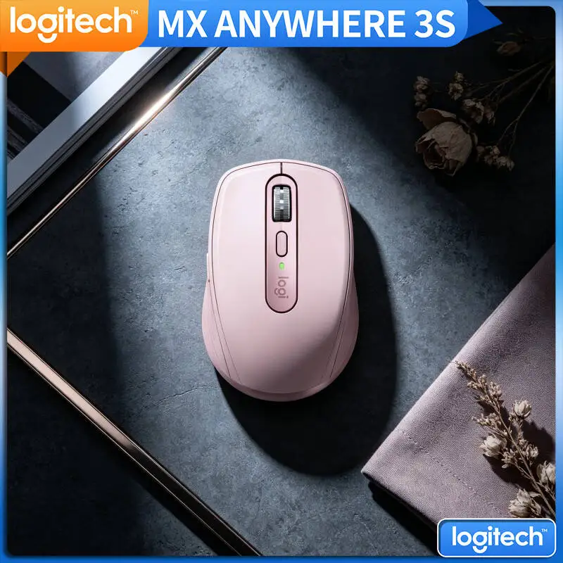 Top-Tier MX Anywhere 3S - 8K DPI Sensor, Multi-Device Sync, Silent Click, Perfect for Shop Floor & Office Use