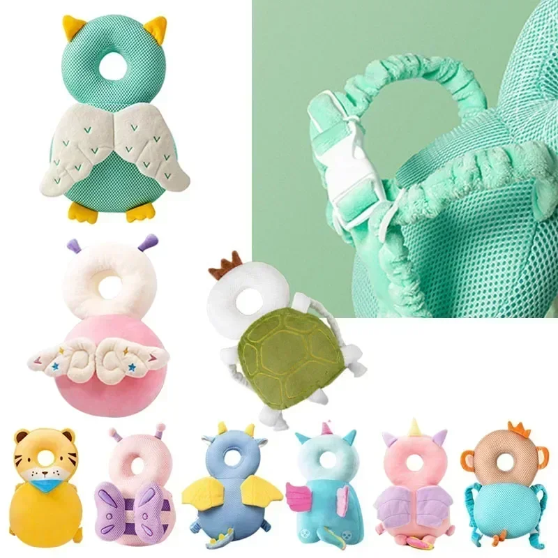 1-3T Toddler Baby Head Protector Safety Corner Guards Prevent Back Injured Angel Bee Cartoon Edge Security Protective Headgear